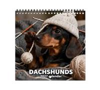 Cute Wall Calendar Artistic Planning - Paper with Writing Area 2027 Animal