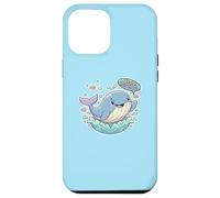 Cute Whale Hello There Sea Creature Ocean Funny Animal Fan Coque pour iPhone 12 Pro Max