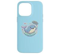 Cute Whale Hello There Sea Creature Ocean Funny Animal Fan Coque pour iPhone 14 Pro Max