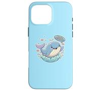 Cute Whale Hello There Sea Creature Ocean Funny Animal Fan Coque pour iPhone 16 Pro Max