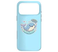 Cute Whale Hello There Sea Creature Ocean Funny Animal Fan Coque pour iPhone 17 Pro Max
