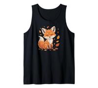Cute Wild Red Fox Wildlife Fall Season Débardeur