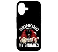 Cute Wine Gnomes Loves Drinking with My Gnomies Funny GNOME Coque pour iPhone 17