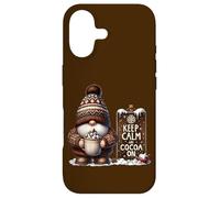 Cute Winter GNOME Love Pumpkin Spice Cocoa for Christmas Coque pour iPhone 17