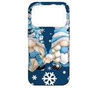 Cute Winter Gnomes with Snowflakes Snowball Decor & Snowman Coque pour iPhone 17 Pro