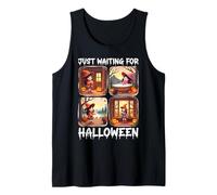 Cute Witch Just Waiting for Halloween Spooky Autumn Débardeur