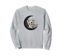 Cute Womens Girls Kids Kawaii Lunar Moon Space Koala Bear Sweatshirt