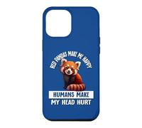 Cute Womens Girls Kids Red Pandas Make Me Happy Not Humans Coque pour iPhone 12 Pro Max