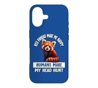 Cute Womens Girls Kids Red Pandas Make Me Happy Not Humans Coque pour iPhone 17