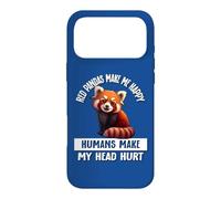 Cute Womens Girls Kids Red Pandas Make Me Happy Not Humans Coque pour iPhone 17 Pro Max