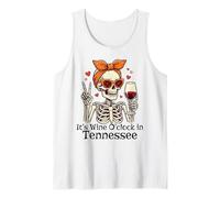 Cute Women's It's Wine O'Clock in Tennessee Débardeur