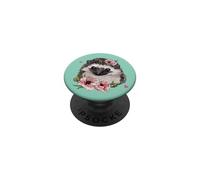 Cute Womens Kids Girls Floral Lover Hedgehog PopSockets PopGrip Adhésif