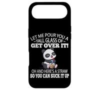 Cute Womens Kids Kawaii Suck It Up Get Over It Panda Lover Coque pour iPhone Air