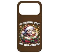 Cute Xmas Cat for Women and Kitten Mom with Christmas Vibes Coque pour iPhone 17 Pro Max