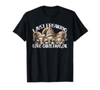 Cute Xmas Gnomes Graphic for Just A Girl Who Loves Christmas T-Shirt
