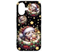 Cute Xmas Kitten Graphic in Cat Christmas Pajamas for Winter Coque pour iPhone 17