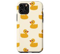 Cute Yellow Rubber Duck Little Bath Toy Black Coque pour iPhone 11 Pro