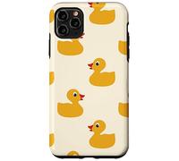 Cute Yellow Rubber Duck Little Bath Toy Black Coque pour iPhone 11 Pro Max
