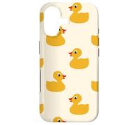 Cute Yellow Rubber Duck Little Bath Toy Black Coque pour iPhone 17