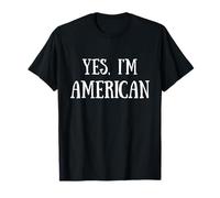 Cute Yes, I'm American Americans USA Latin America T-Shirt