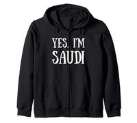 Cute Yes, I'm Saudi Kingdom of Saudi Arabia KSA Sweat à Capuche