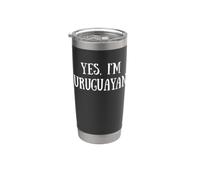 Cute Yes, I'm Uruguayan Uruguay Montevideo Gobelet isotherme en acier inoxydable double paroi