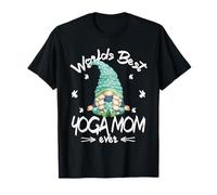 Cute Yoga Lover GNOME for Women and Grandma Best Yoga Mom T-Shirt