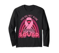 Cute You are Not Alone Family Friends Support Squad Matching Manche Longue