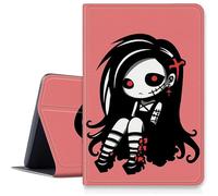 Cute Zombie Girl Case for Samsung Galaxy Tab A7 10.4" 2020 (SM-T500/T505/T507), PU Leather Cover with Multi View Angles Folding Stand for Galaxy Tab A7 2020