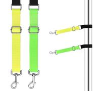 CUTEABC Lot de 2 sangles d'extension de toilettage réglables pour chien - Boucle de toilettage pour toilettage - Boucles de toilettage sécurisées et stables pour toiletteurs de chiens - Extension de