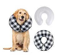 CuteBone Donut gonflable pour chien avec housses amovibles en polaire douce pour chiens et chats de petite, moyenne et grande taille après chirurgie GWB03XL
