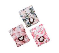 CuteBone Lot de 3 Couches Réutilisables pour Chiens Femelles, Culotte Lavable et Durable pour Chiens Chauds, Couches très Absorbantes pour Moyens D23M-FR