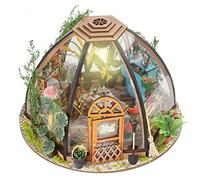 Cuteefun DIY Maison de Poupée Miniature a Construire, Maison Fleurie, 1:24