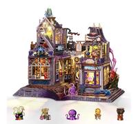 Cuteefun Maison de Poupées Miniature Magique avec LED -Boutique Magique