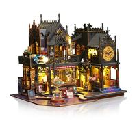 Cuteefun Maison de Poupées Miniature Magique avec LED -Château Magique