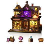 Cuteefun Maison de Poupées Miniature Magique avec LED-Maison Magique