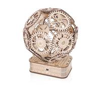 Cuteefun Puzzle 3D en Bois, Kit de Maquette de Boule à Engrenage Dynamique, Kit de Modélisation Mécanique à Assembler Soi Même pour Les Adultes, Cadeau d'anniversaire, de fête des pères, de Noël