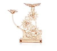 Cuteefun Puzzle en Bois 3D, Kit de Maquette de Papillon, Kit d'assemblage de Maquettes Mécaniques pour Adultes, Cadeau d'anniversaire pour la Saint Valentin Cadeau de Noël pour la fête des pères