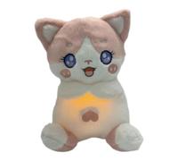 CUTeFiorino The Breathing Green Sleepy Stuffed Animal Peluche Que Respira Para Dormir Dormir Sleeping Breathing Anxiety Koala avec lumière sensorielle Son Musique Appease Jouet Masse Pâques (Rose, S)