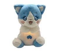 CUTeFiorino The Breathing Green Sleepy Stuffed Animal Peluche Que Respira para Dormir Sleeping Breathing Anxiety Koala avec lumière sensorielle Son Musique Appease Jouet Masse Pâques (Bleu, S)