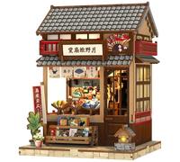Cutefun Book Nook - Japanese Book Nook - Kit de Maison de poupée Miniature DIY pour Adultes - Décoration Diorama - Cadeau pour Les Amateurs de Puzzle (Tsukino Eogi-dou)