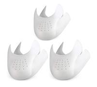 CuteHome 3 paires de Bouclier de Chaussure, Protection Anti-Rides Contre Les Plis des Chaussures pour homme,3xHomme Blanc