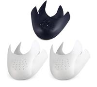 CuteHome 3 paires de Bouclier de Chaussure, Protection Anti-Rides Contre Les Plis des Chaussures pour femme，Blanc Noir