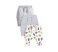 CuteOn 3 Pack Unisexe des Gamins Bambin Harem Pantalon Coton Élastique Trousers