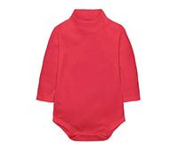 CuteOn bébé Garçons Filles Solide Couleur De base Col roulé Coton Bodysuit Top - Diverses couleurs du Nouveau-né à 2 Ans