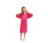 CuteOn Fille Robe Peignoir Kimono Robe de Bain en Satin pour Enfant