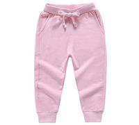 CuteOn Pantalon Bébé Unisexe Garçons Filles Coton Rose 18 Mois