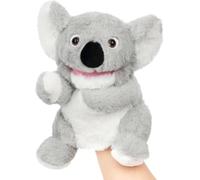 Cuteoy Marionnette koala en peluche - Jouet avec bouche mobile - Jeu de rôle créatif - Raconter des histoires - Cadeaux pour enfants en bas âge - Anniversaire de Noël