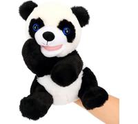 Cuteoy Panda en peluche, marionnette, jouet avec bouche mobile, jeu de rôle créatif, raconter des histoires, jouets en peluche, cadeaux pour enfants, tout-petits, anniversaire, Noël