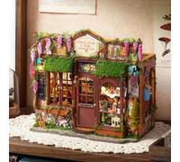 CUTEROOM Kit de maison miniature à faire soi-même, royaume des contes de fées, petite maison de poupée, kit de meubles en bois, mini kits d'artisanat pour décoration de chambre créative pour la